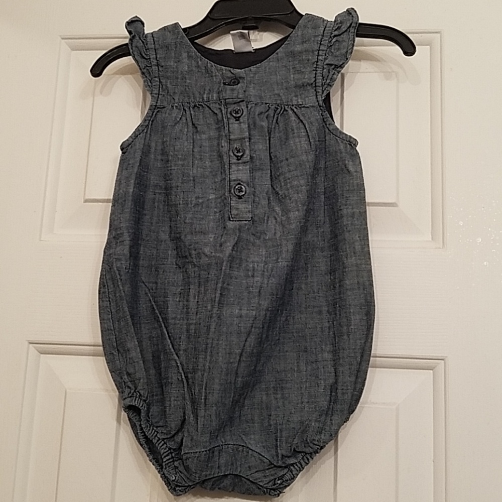Baby Gap 1969 denim romper